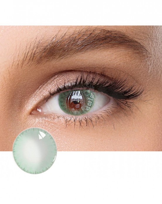 4ICOLOR  ICE GREEN COLORED CONTACT LENSES 