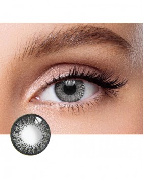  DARK GRAY TWO TONE COLORED CONTACT LENSES
