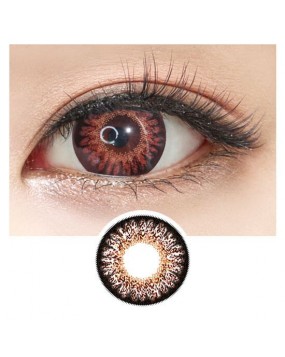 4ICOLOR® Colored contacts lens GEO Bambi Chocolate