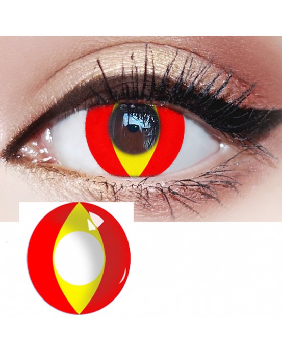 4ICOLOR® Red colored contact lenses-Pat#21