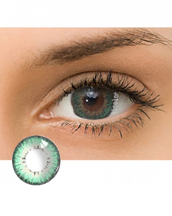  4ICOLOR® Dream Crystal Ball Colored contact lens-Green