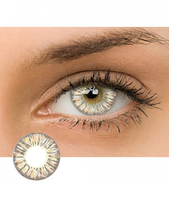  4ICOLOR® Dream Flower Colored contact lens-Brown