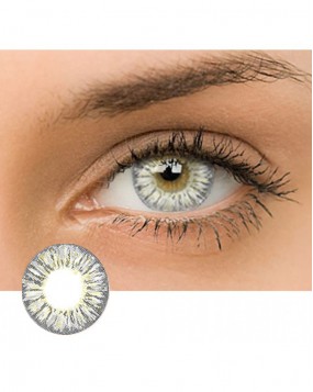  4ICOLOR® Dream Flower Colored contact lens-Gray