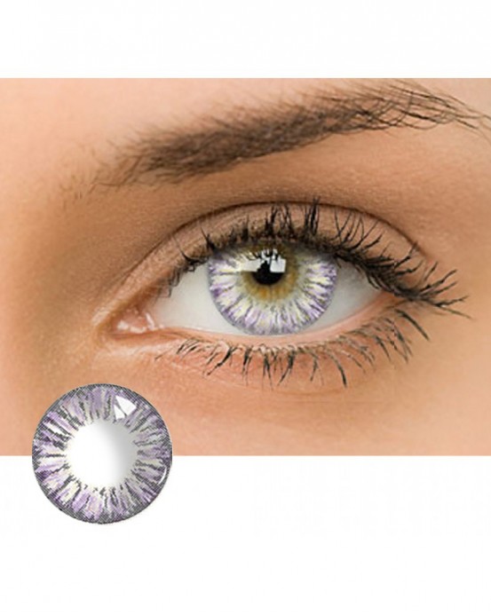  4ICOLOR® Dream Flower Colored contact lens-Purple