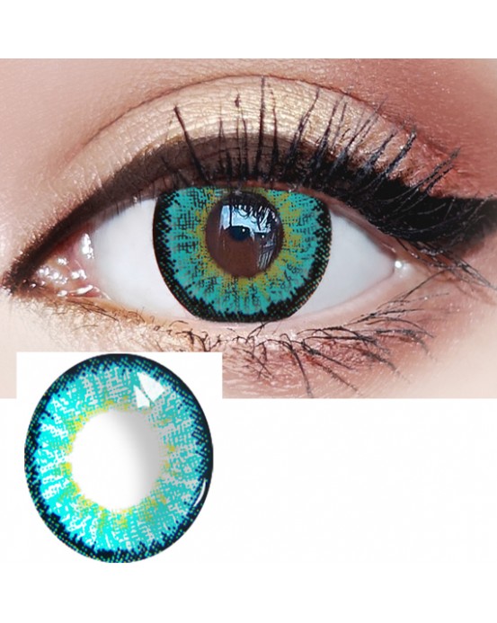 4icolor®Ice Colored Circle Contact Lenses