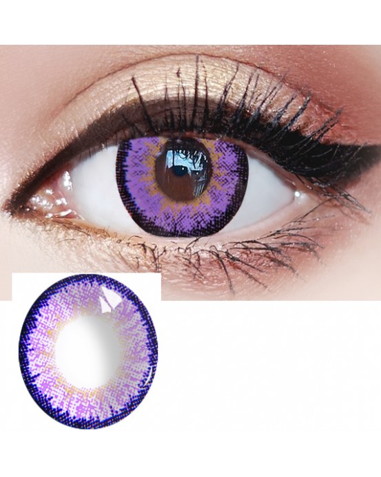 4ICOLOR® Ice purple Color Contact Lenses