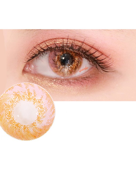 4ICOLOR MILKY STAR CONTACTS LENSES-Brown