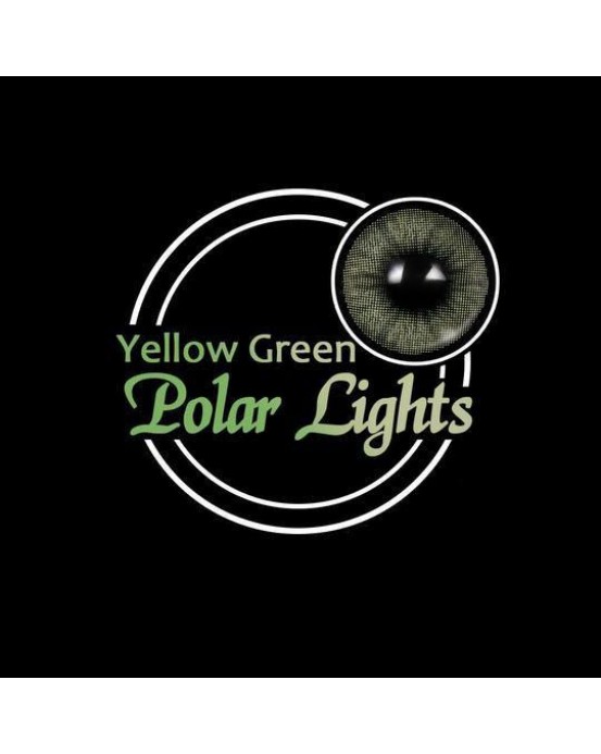 4ICOLOR® CONTACTS LENSES Polar Lights Yellow-Green