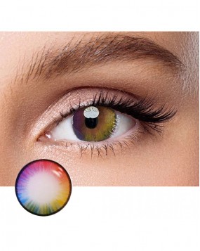 4ICOLOR®Colorful Rainbow Colored circle Contacts lenses